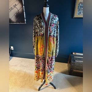Anthropologie - Conditions Apply. Floral Kimono Duster.